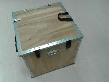 Caja de madera grupo vpa